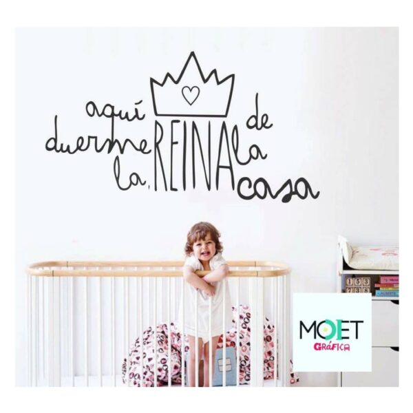 Frase "AQUI DUERME"